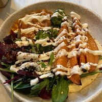 Sweet and spicy bowl  at The Vibe in Liverpool