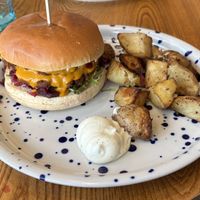 Double Cheeze Smash Burger  at The Vibe in Liverpool