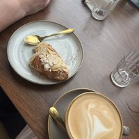 Vegan almond crossiant   at The Vibe in Liverpool