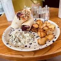 Mushroom Gyros 🙌  at The Vibe in Liverpool