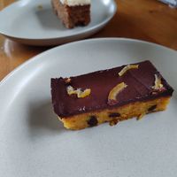Jaffa cake & Carrot cake at The Vibe in Liverpool