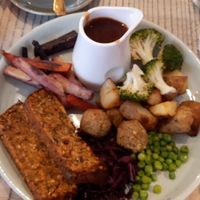 Nut roast at The Vibe in Liverpool