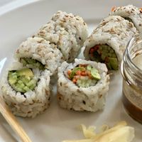 Avocado and Veggie rolls  at Fujisan Sushi in Bellingham