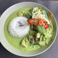 Green Thai curry   at The Seasonal in Lagos