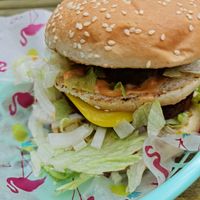 Burger at The Rainbow Skull in Maidstone