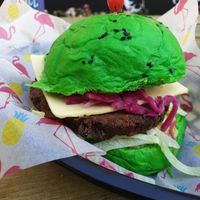 Hulk Burger at The Rainbow Skull in Maidstone