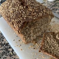 Whole wheat bread   at BioSfera in La Gomera