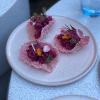 Beetroot Tartare at Pinchy's in Melbourne