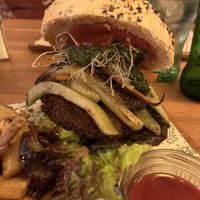 Ana Burger   at La Nueva Burguesa in Mallorca