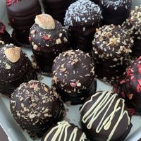 Flødeboller at Glean - Torvehallerne in Copenhagen