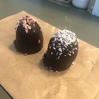 Flødebolle  at Glean - Torvehallerne in Copenhagen