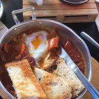 Shalshuka- made without the yogurt   at Chelsea Coffee & Brunch in Faro