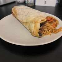Vegan impossible burrito  at Achilito's Taqueria in Jamaica Plain
