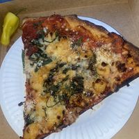 Roasted garlic diabolo  #Veganuary at Love Amaro Pizzeria in Venice