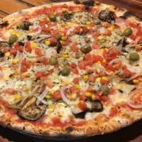 Campesina at Bare Volução Pizzeria in Canoa Quebrada