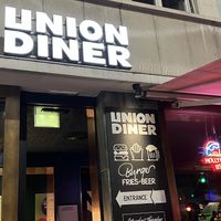 sign  at Union Diner - Steinenvorstadt in Basel