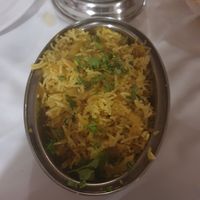 Onion rice at Mr Singh's in Tenerife
