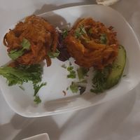 Onion Bhaji at Mr Singh's in Tenerife