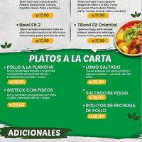 No veg options. at La Naturaleza in Chiclayo