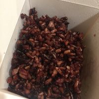 Black rice. Very delicious and cooked to the right texture. Not too soft or crunchy! at Luv'n Eat in Camarillo