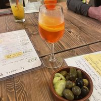 Olive & pickles starter (vegan) and some of the drinks they serve  at Cafe Shimamun+ in Tokashiki