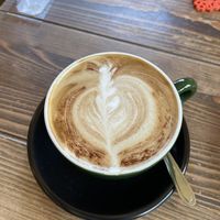 Soy cappuccino! ☕️  at Cafe Shimamun+ in Tokashiki