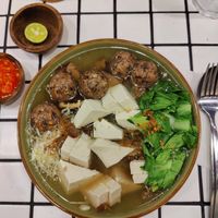 Nudle soup at Burgreens - Mall of Indonesia in Jakarta