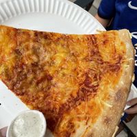 Cheese pizza  at Pie Hole in Southend-on-sea