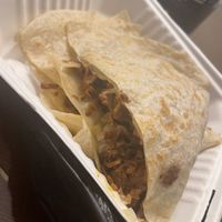 Quesadilla with “asada"  at Tacos Veganos in Phoenix