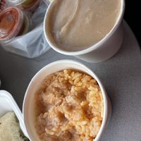 Rice and beans (did not like) #Veganuary at Tacos Veganos in Phoenix