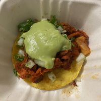 Al pastor taco  at Tacos Veganos in Phoenix