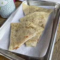 Kids quesadilla   at Tacos Veganos in Phoenix