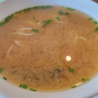 Ramen miso soup at Koi Sushi in San Jose Del Cabo