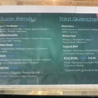 Organixx Kiosk Menu, plenty of Vegan options labeled, just ask the friendly staff if you have any concerns! at Cafè On The Hilltop in Ipswich