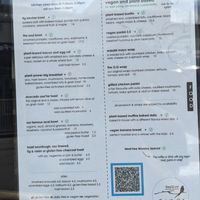 Menu Mar 2021 at Swallow Coffee Traders in Rockdale