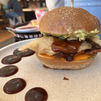 Egg and bacon roll   at Swallow Coffee Traders in Rockdale