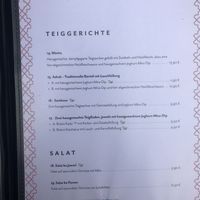 With leaf label is vegan or can be made vegan  at Maihan in Hamburg