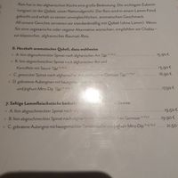 Menu at Maihan in Hamburg