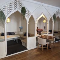 seating nooks at The Little Poet in Hobart