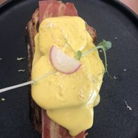 Eggs Benedict  at The Little Poet in Hobart
