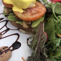 Big brekky at The Little Poet in Hobart
