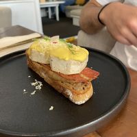 Vegan Eggs Benny  at The Little Poet in Hobart