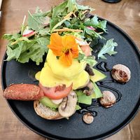 Big brekkie  at The Little Poet in Hobart