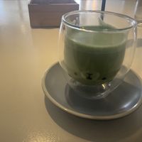 Matcha Latte , excellent taste !  at The Little Poet in Hobart