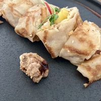 Taiwanese vegan egg pancake #Veganuary at The Little Poet in Hobart