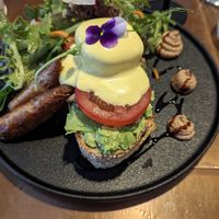 Big breakfast at The Little Poet in Hobart