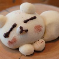 ADORABLE bear cookie! at The Little Poet in Hobart