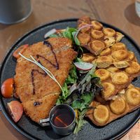 Chickun and Waffles at The Little Poet in Hobart