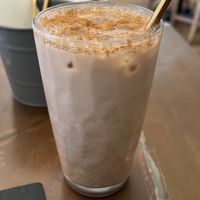 Iced chai latte   at The Little Poet in Hobart