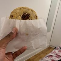 caramel pecan cookie at Floozie Cookies in London